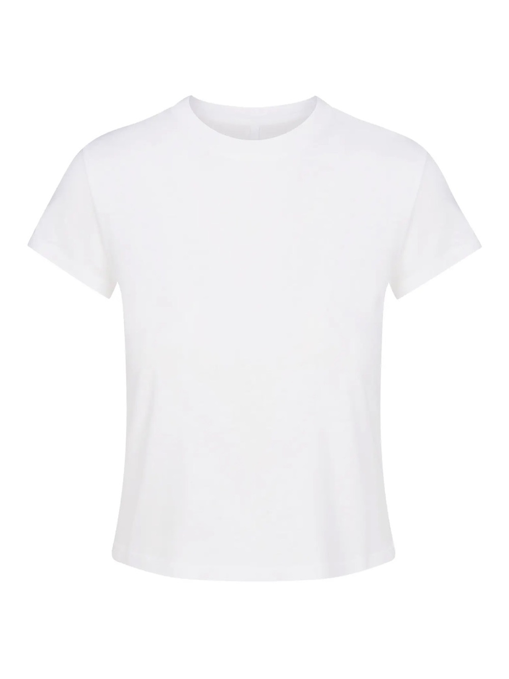 NWT SKIMS Relaxed Shrunken T-Shirt Tee in Snow White size S